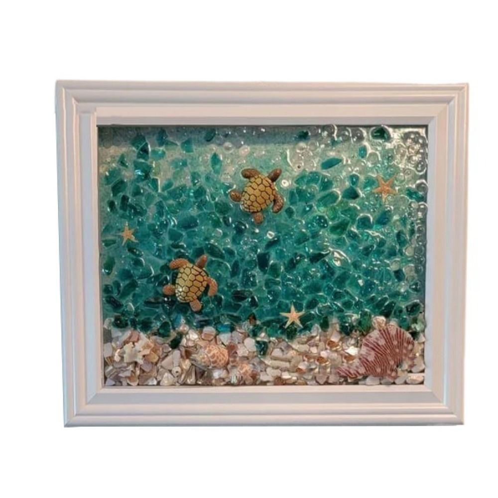 🌊Sea Glass Handmade Diy Art Set