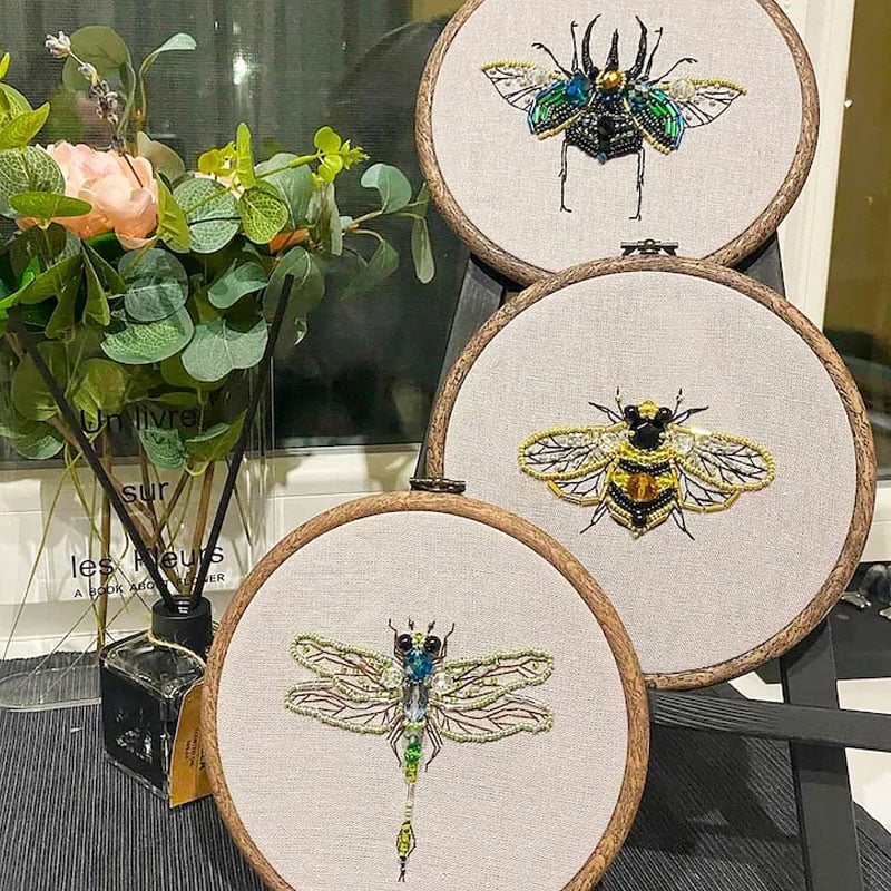 Gorgeous Beetle Stitching Diy Crafts