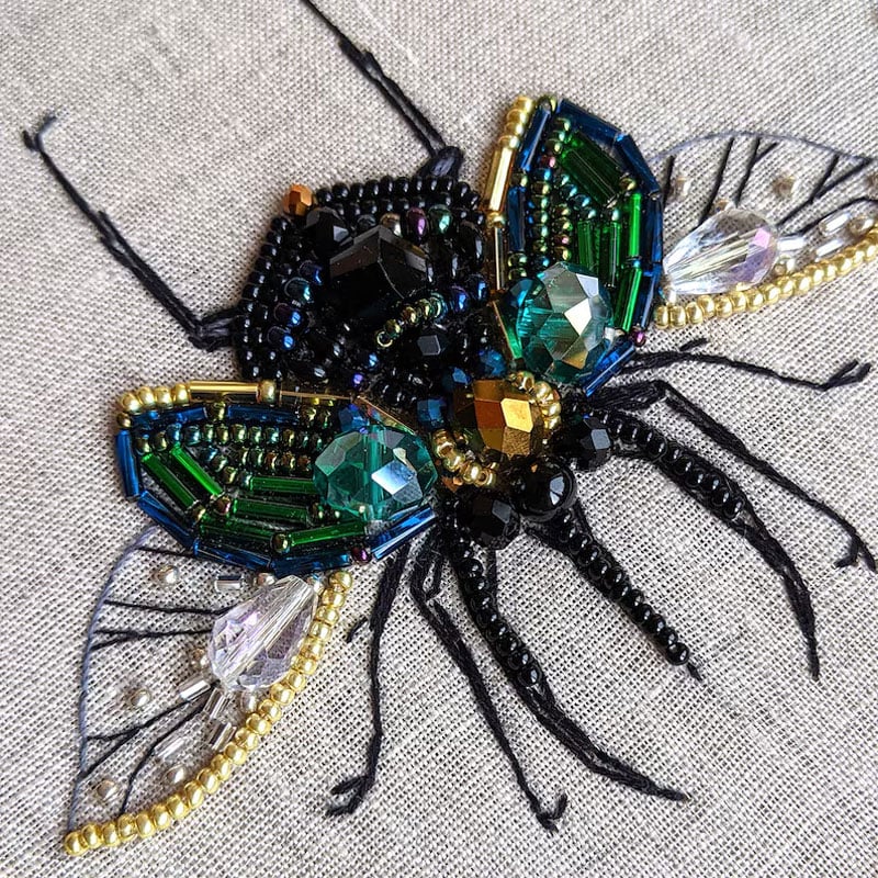 Gorgeous Beetle Stitching Diy Crafts