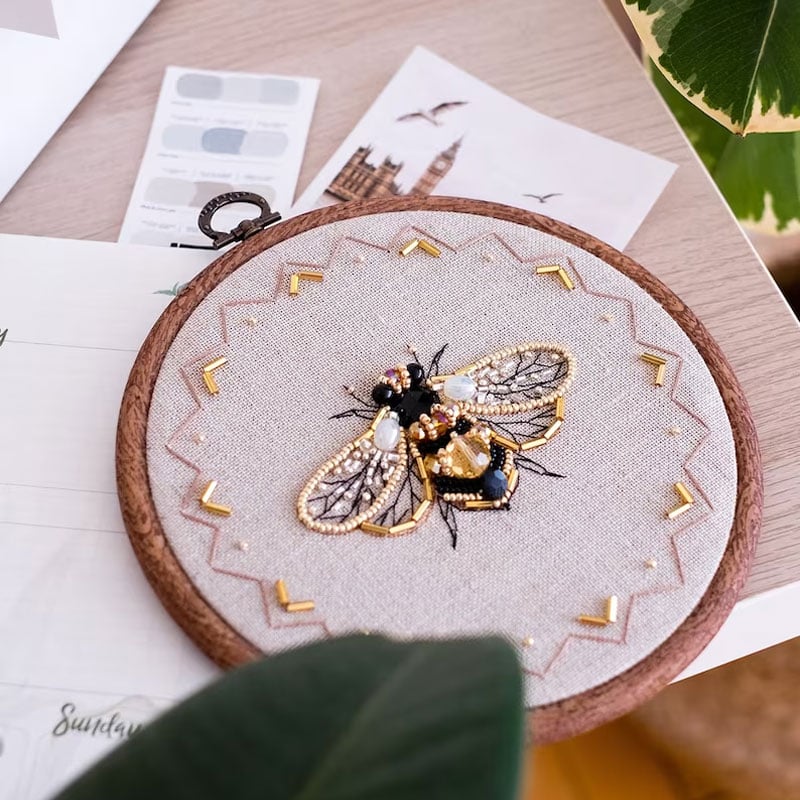 Gorgeous Beetle Stitching Diy Crafts