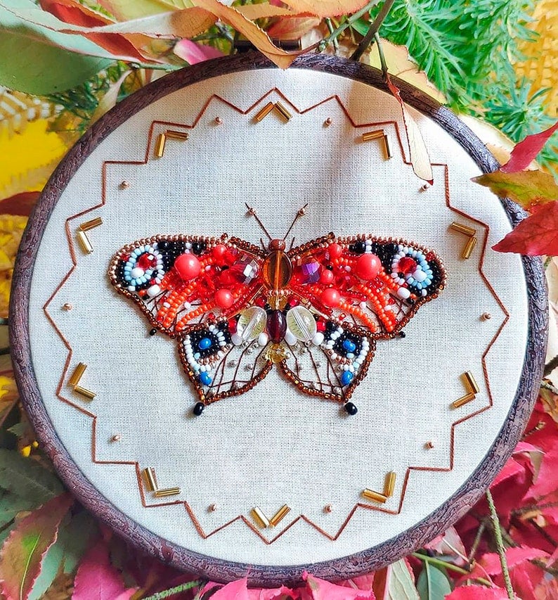 Gorgeous Beetle Stitching Diy Crafts