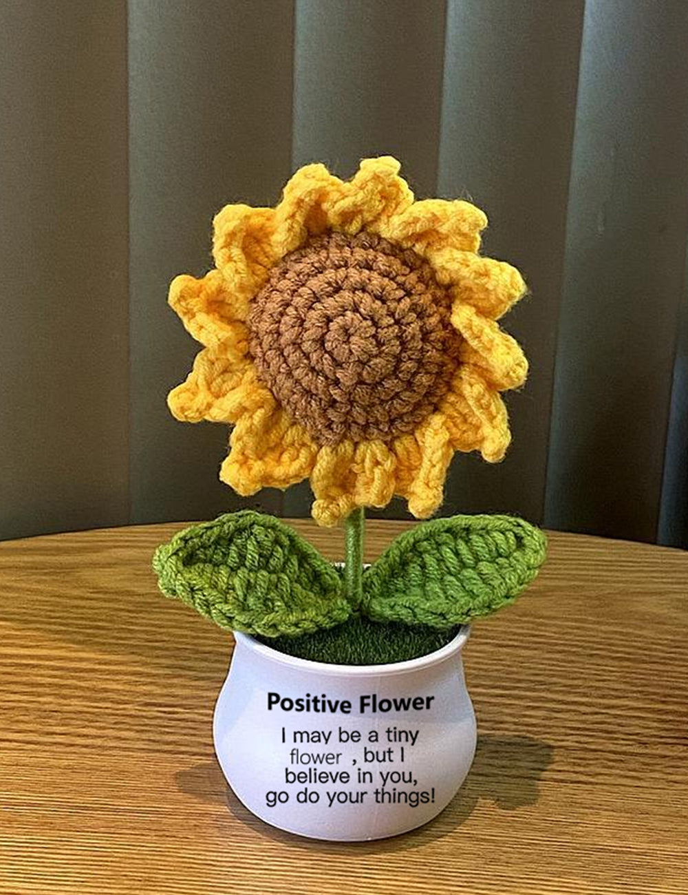 Hand Made To Your Mom Sister Aunt Friend Family Mother's Day Birthday Spiritual Support Crochet Flowers