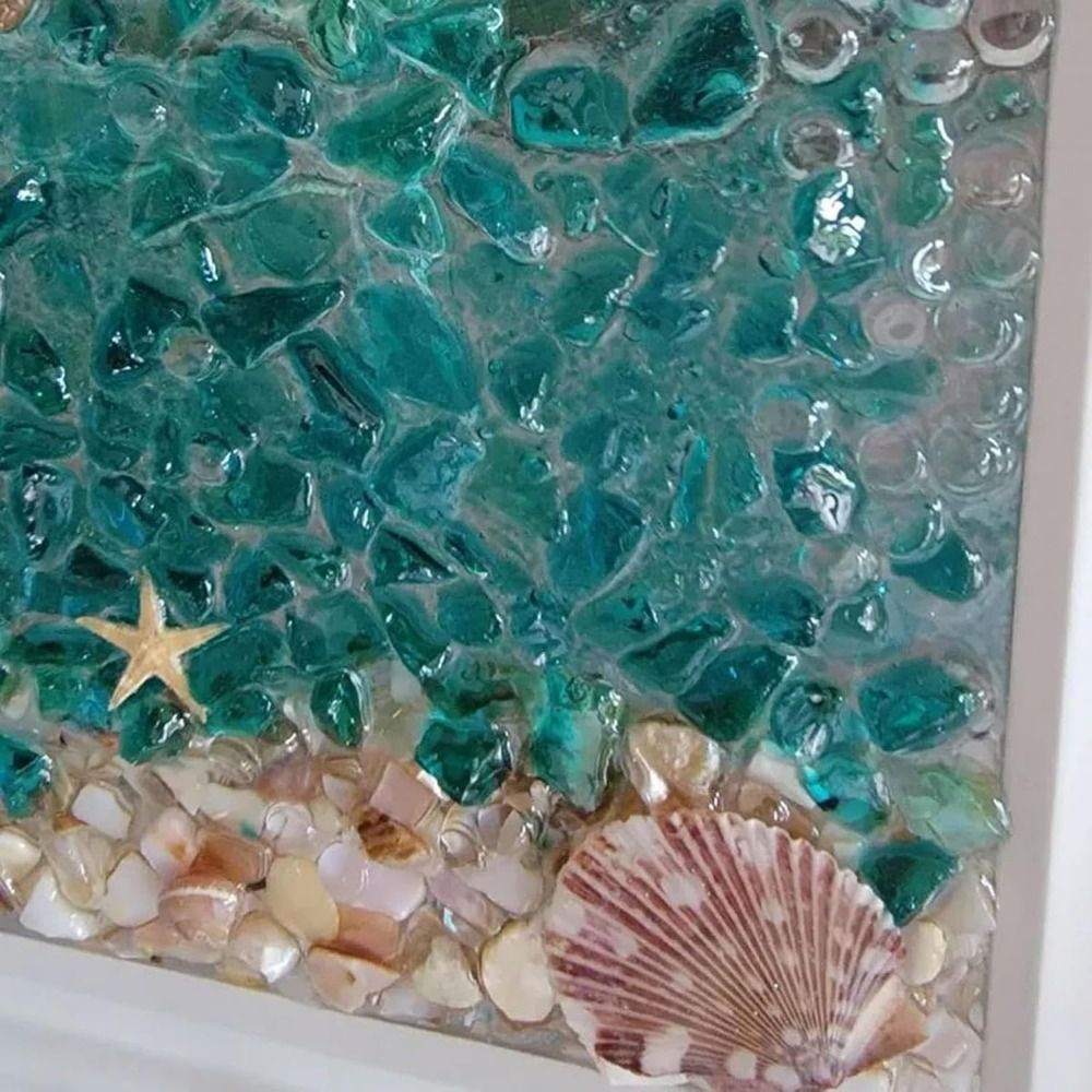🌊Sea Glass Handmade Diy Art Set