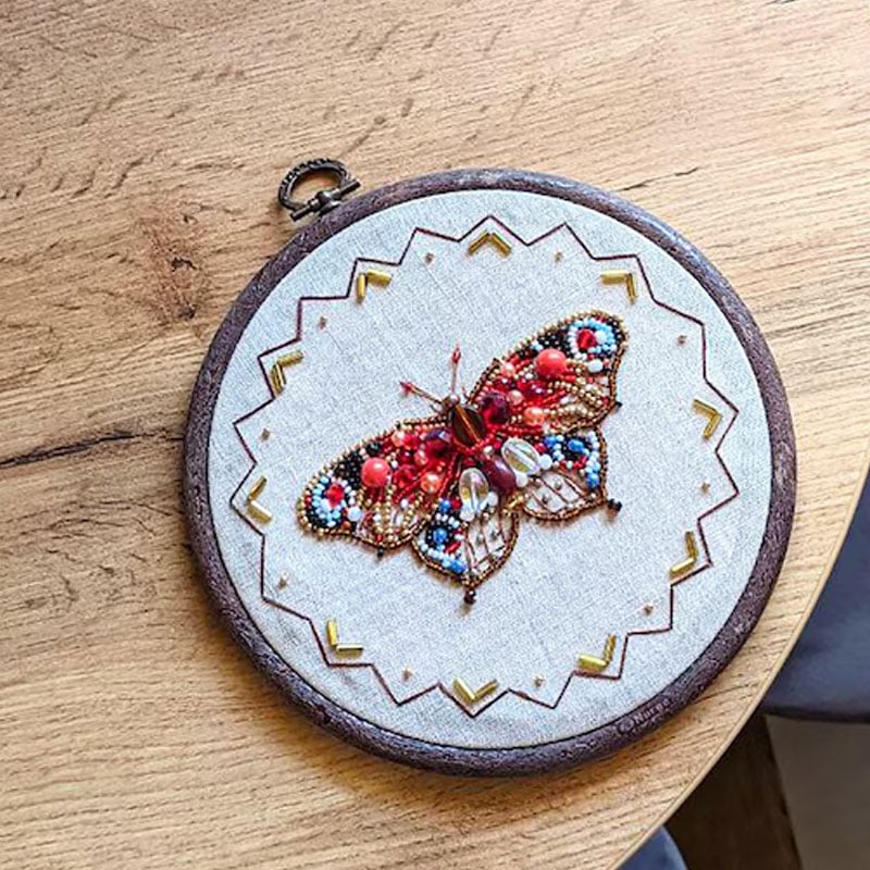 Kolaich Handmade Gorgeous Beetle Embroidery