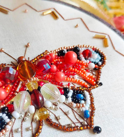 Gorgeous Beetle Stitching Diy Crafts