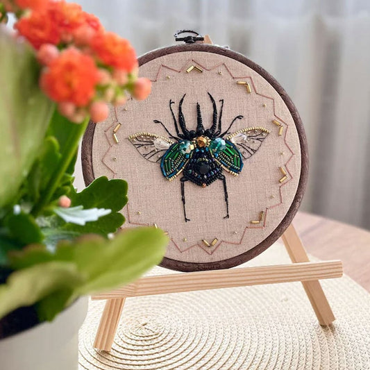 Kolaich Handmade Gorgeous Beetle Embroidery