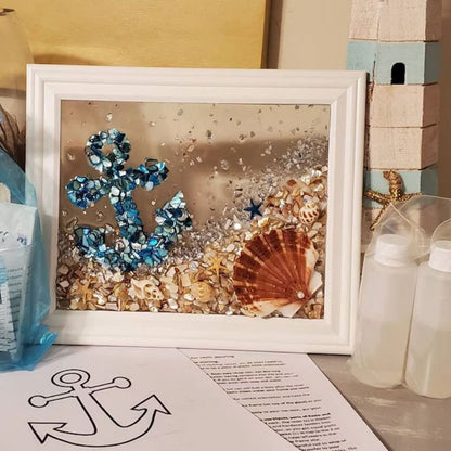 🌊Sea Glass Handmade Diy Art Set