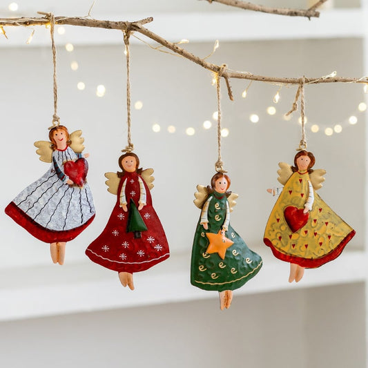 🔥Hot Sale 49% OFF-Retro Iron Art Christmas Angel Decoration