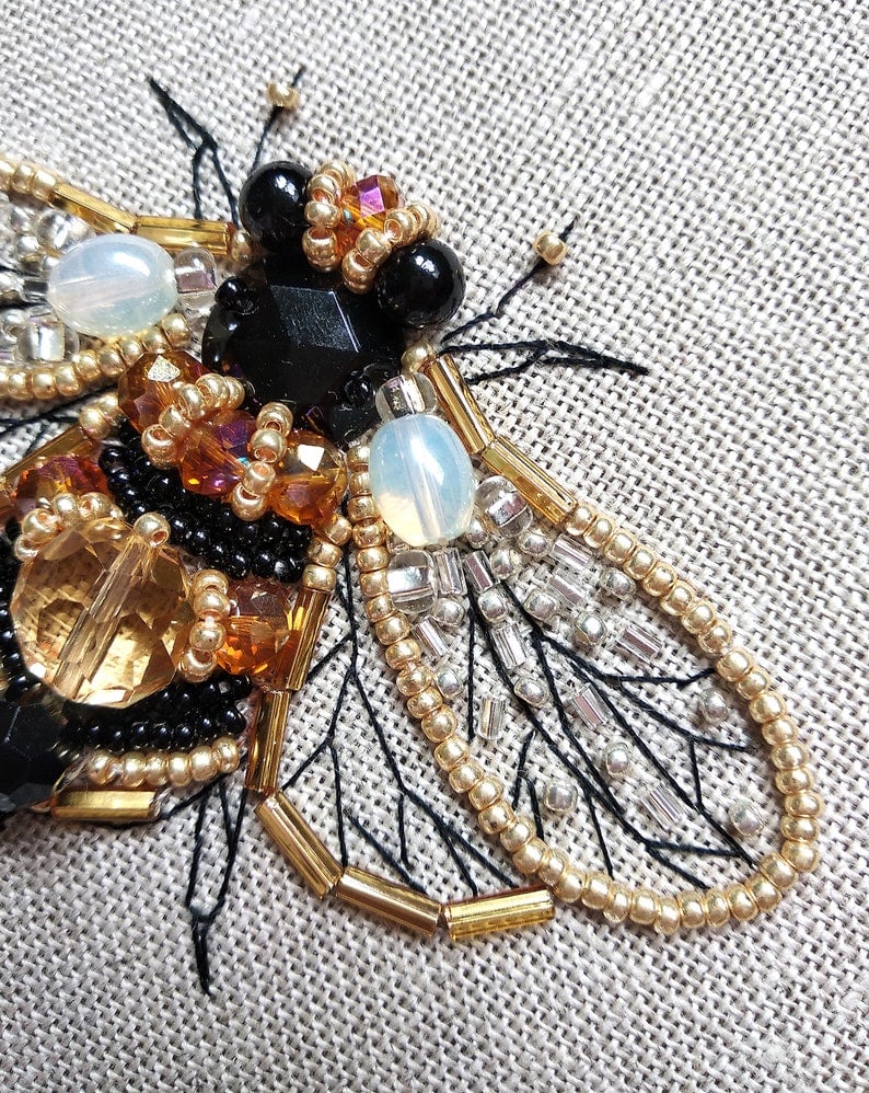 Kolaich Handmade Gorgeous Beetle Embroidery